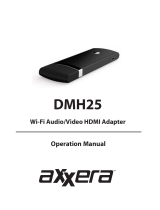 Axxera DMH25 Operating instructions