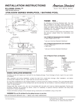 American Standard ELLISSE OVAL 2709.XXXW Series User manual