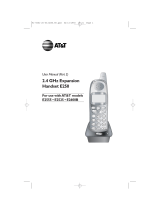 AT&T E250 User manual