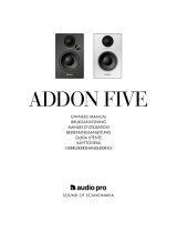 Audio Pro ADDON FIVE Owner's manual
