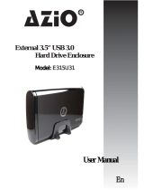 Azio E315U31 User manual