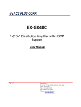 Ace Plus EX-G048C User manual