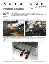 AUTOTECH 10.199.023K Installation guide