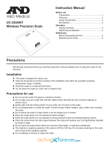 AND UC-324ANT User manual