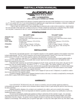 Audioplex AB-1 A Installation guide