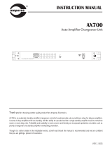 Amperes AX700 User manual