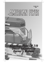 American Flyer GP 7/9 Owner's manual