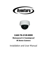 Aventura CAM-7D-21IR-WDR Installation and User Manual