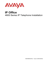 Avaya IP Office 4600 Series Installation Instructions Manual