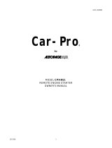 Autopage Car-Pro CPX-RS1 Owner's manual