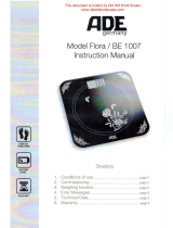 ADE FLORA BE 1007 User manual