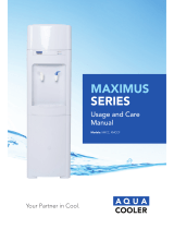 Aqua Cooler Maximus XMCCF User guide