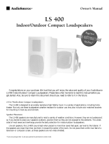 AudioSource LS 400 User manual