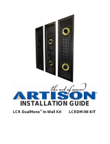 Artison LCR DualMono LCRDM-IW-KIT Installation guide