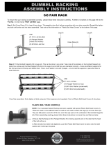 Australian Barbell Company 6 PAIR RACK Assembly Instructions