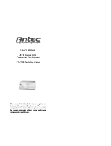 Antec KS-788 User manual