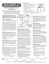 Accusplit AE1790WPR Operating instructions