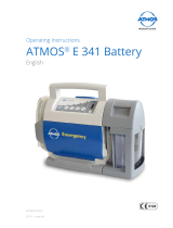 Atmos E 341 Battery Operating Instructions Manual