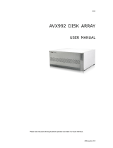 Avtech AVX992 User manual