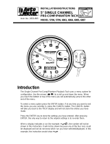 AUTO METER 5798 Installation Instructions Manual