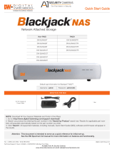 A1 Security Cameras Blackjack NAS DW-BJNAS20T Quick start guide