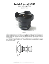 Arax Zodiak-8 Operating instructions