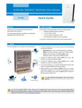 AudioCodes MediaPack MP-263 Quick Manual