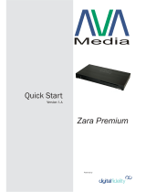 AVA Media Zara Premium Quick start guide