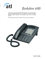 ATL Product Berkshire 600 User manual