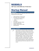 Aplica NX800LX Startup Manual