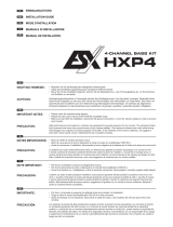 Audio Design HXP4 Installation guide