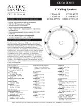 Altec Lansing CF208-8TWG User manual