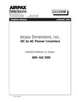 Airpax DimensionsADI-64/500