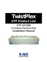 AVE TwistPlex UTP 4X1500 User manual