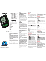 Altimeters Quattro User manual