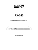 Audio Pole PX-140 User manual
