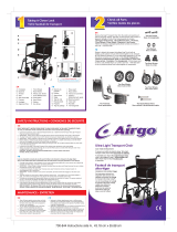 Airgo Ultra-Light Transport Chair Operating instructions