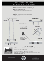 Australian Barbell Company 20 Class Bar Rack Assembly Instructions