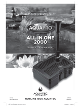 Aquatec AquaPro All in One 2000 User manual
