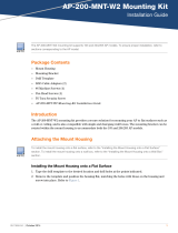 Aruba Networks AP-200-MNT-W2 Installation guide