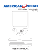 American Weigh AMW-150M User manual