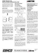 Ametek 925 A1 Installation & Service Manual