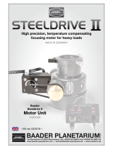 Baader Planetarium Steeldrive II User manual