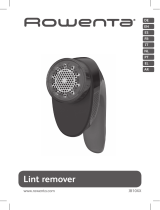 Rowenta LINT REMOVER Owner's manual