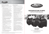 Aquatec Equipment Aquapro AP550 User manual