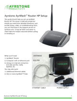AYRSTONE AyrMesh Router HP Setup Manual