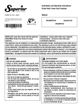 Superior Fireplaces DRL6000 Operating instructions