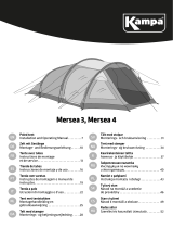 Kampa Kampa Mersea 3, Mersea 4 Installation guide