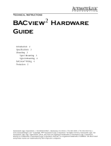 Automated Logic BACview2 User manual