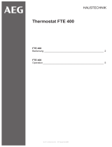 AEG FTE 400 User manual